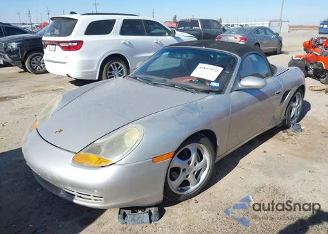 1998 Porsche Boxster из США, поврежденный, VIN WP0CA2989WU620474